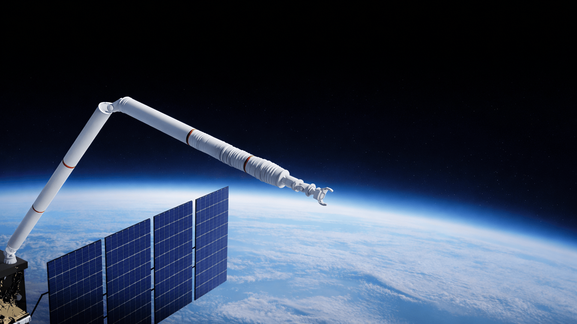 IDRA robotic arm in orbit